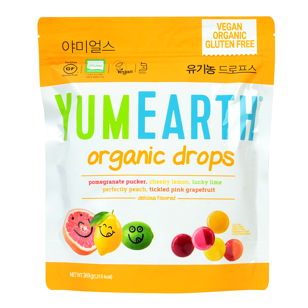 야미얼스 유기농 드로프스 패밀리팩 369g